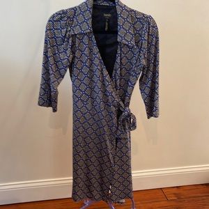 Laundry By Shelli Segal Wrap Dress